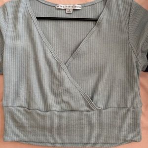 Cross Crop Top
